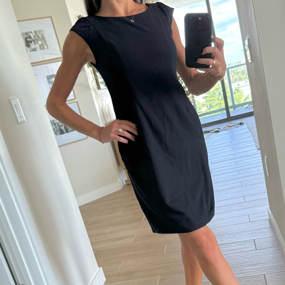Weekend MaxMara Navy Dress US Size 4